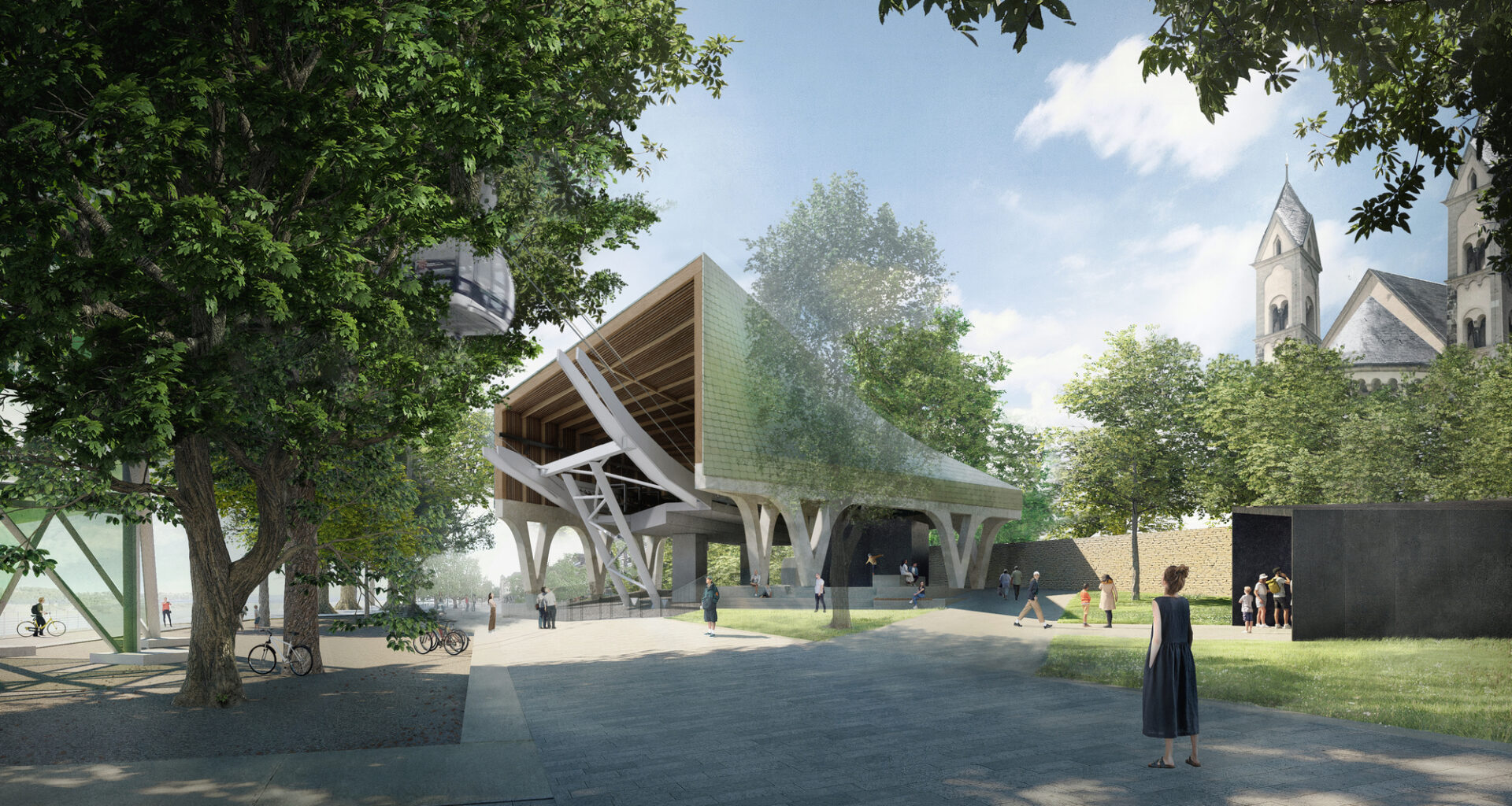 Snøhetta Wins Design Competition for Cable Car Stations in Koblenz, Germany