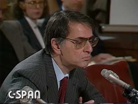 Four decades ago, Carl Sagan calmly told Congress what would happen to our climate and why.