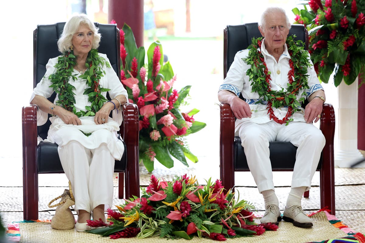 Charles welcomed in Samoa with traditional tea ceremony and ‘high chief’ title – Royal family news