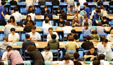 Japan plunged into political uncertainty after voters deliver dramatic defeat to longtime ruling party