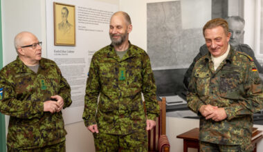 Commander of NATO Multinational Corps Northeast lieutenant-general Jürgen-Joachim von Sandrart visit to Estonia – Estonian Defence Forces