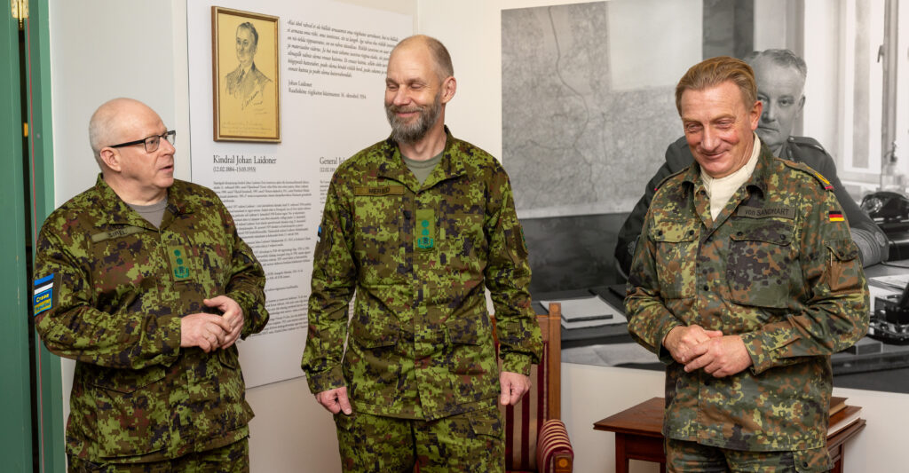 Commander of NATO Multinational Corps Northeast lieutenant-general Jürgen-Joachim von Sandrart visit to Estonia – Estonian Defence Forces