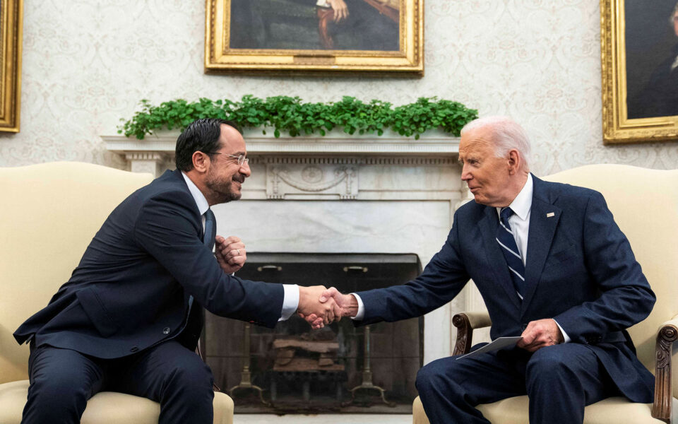 Biden expresses optimism for a solution on the Cyprus’ issue during Christodoulides’ White House visit