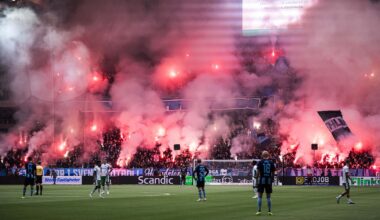 Hotbild mot polisman efter derbyt Djurgården och Hammarby