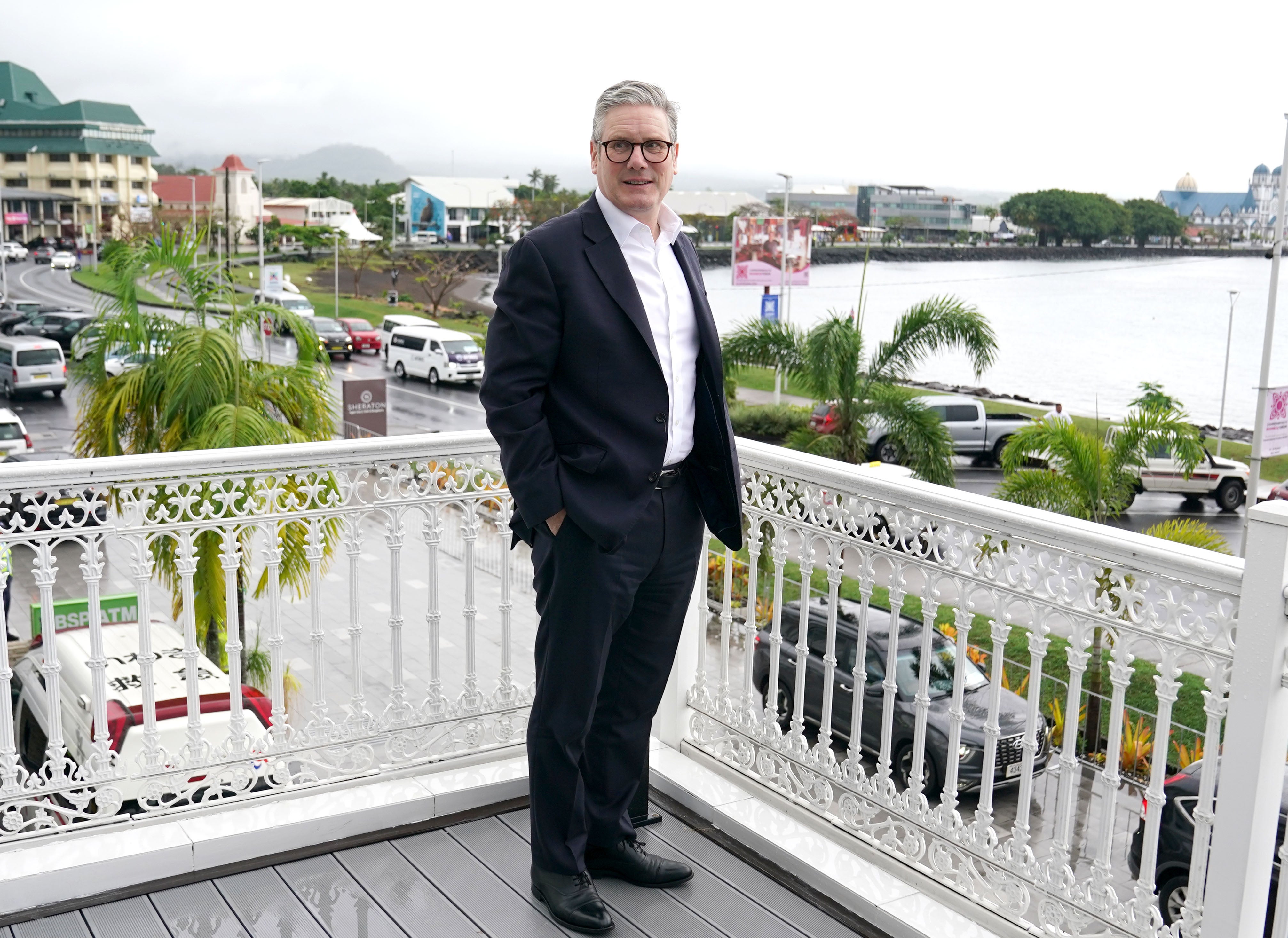 British prime minister Keir Starmer on 22 October 2024 in Apia, Samoa