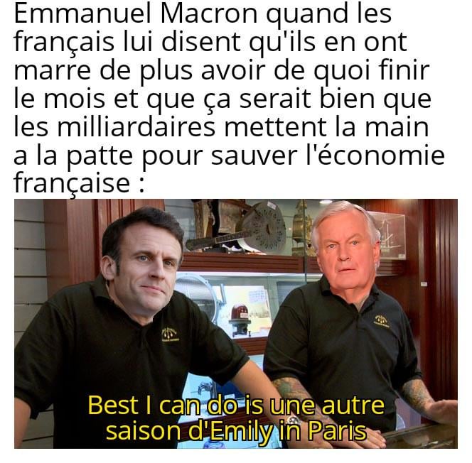 Le sens des priorités.