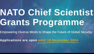 News: NATO Chief Scientist launches Grants Programme to foster global security innovation, 14-Oct.-2024