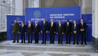 News: NATO Secretary General joins meeting of G7 Defence Ministers in Naples, 19-Oct.-2024