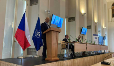 News: NATO Allies and experts discuss intensifying hybrid campaigns against the Alliance in Prague, 24-Oct.-2024