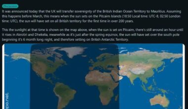 Sun is setting on the british empire🥳