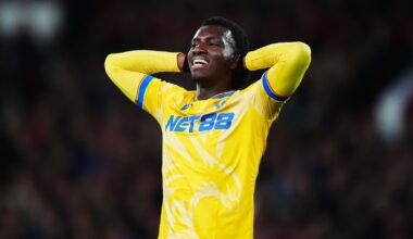 'Selfish' from first Arsenal game, Nketiah like Ronaldo v Slovenia in Crystal Palace defeat