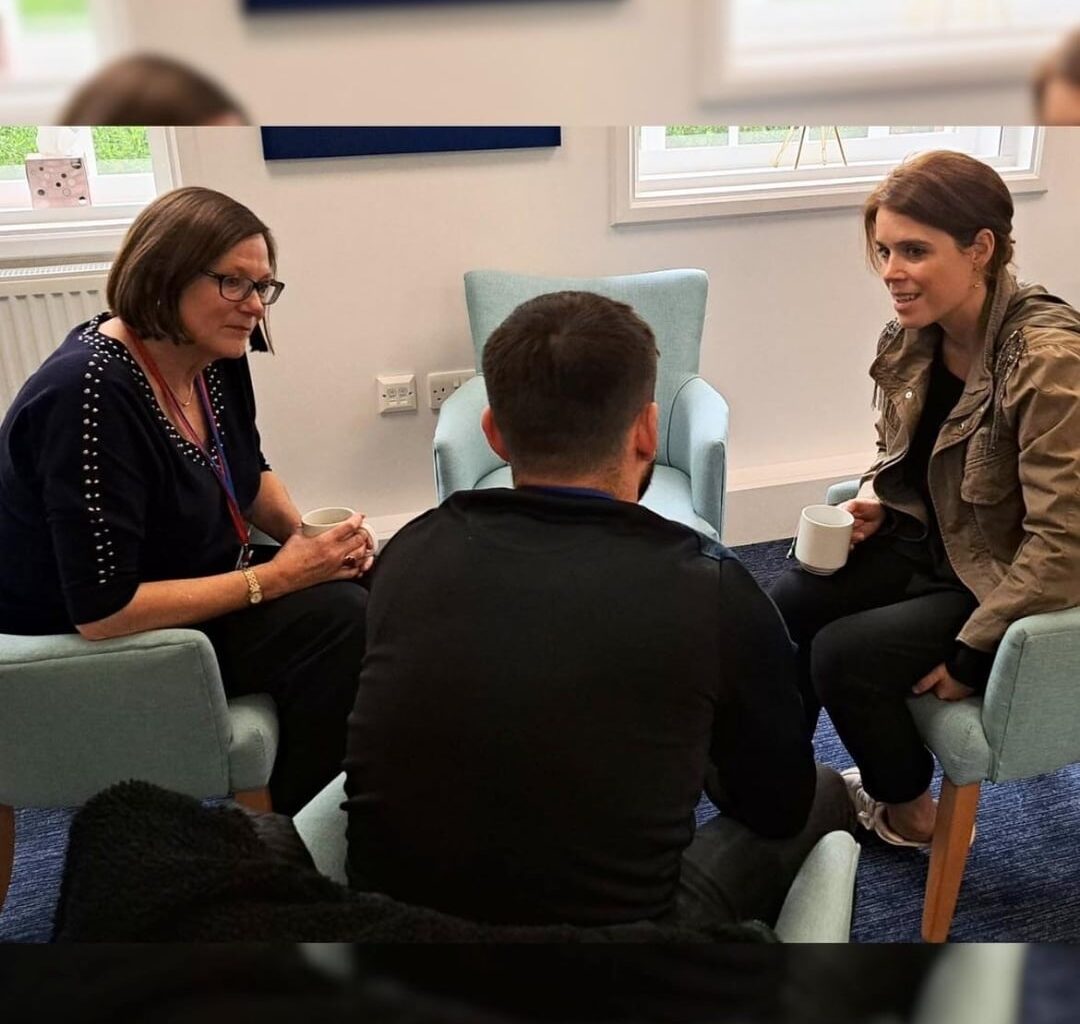 Princess Eugenie at the Salvation Army HQ