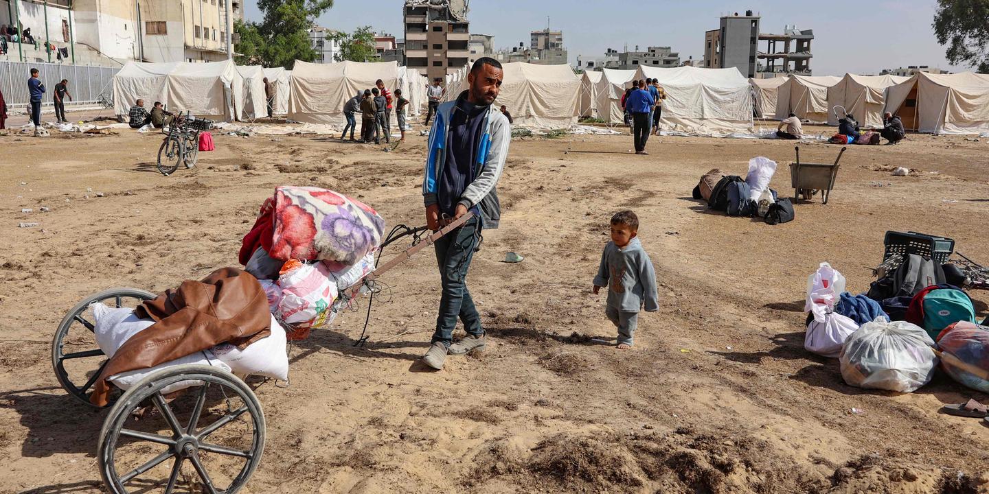 douze morts dans le bombardement d’un groupe attendant de l’aide humanitaire dans le nord de l’enclave, selon la défense civile de Gaza