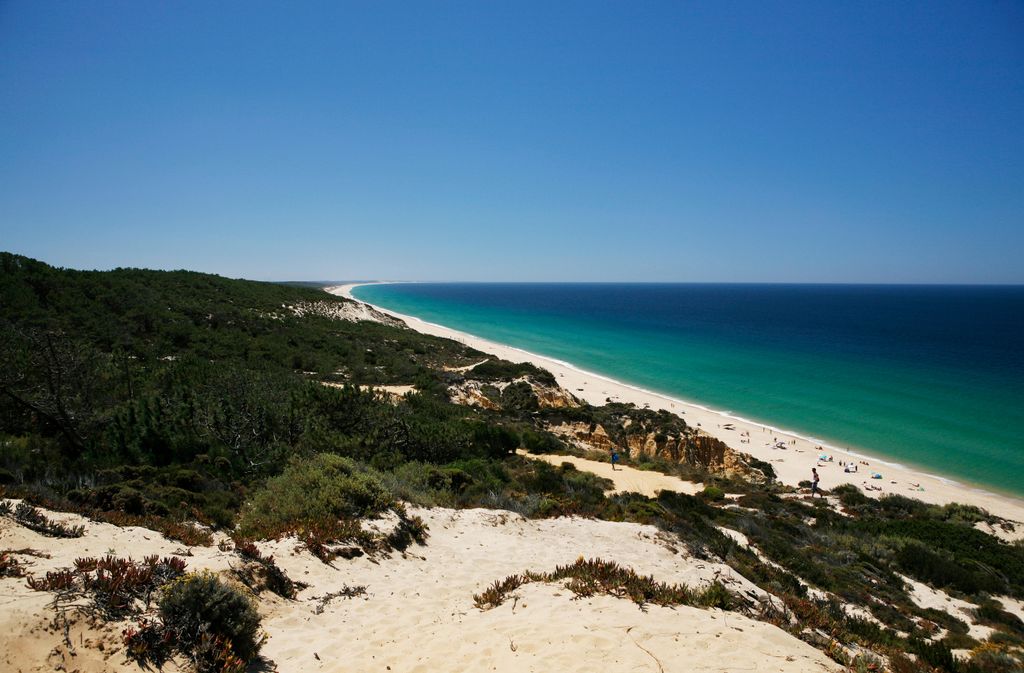 Beach, Atlantic coast, near Melides, Portugal