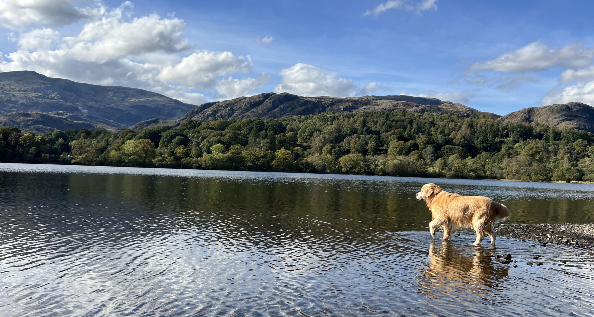 Lovely day at Coniston Lake, Lake District