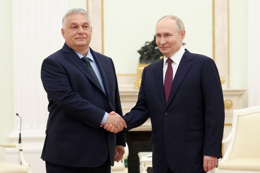 Orban überraschend zu Besuch bei Putin