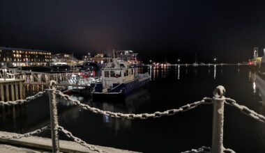 The docks of Harstad at 3PM today.