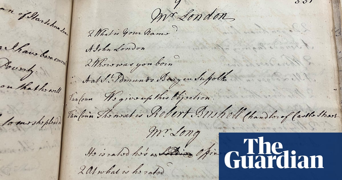 Britain’s first black voter was in 1749, 25 years earlier than thought, and ran a pub | Race