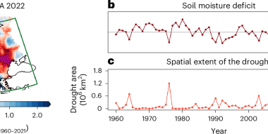 Direct and lagged climate change effects intensified the 2022 European drought