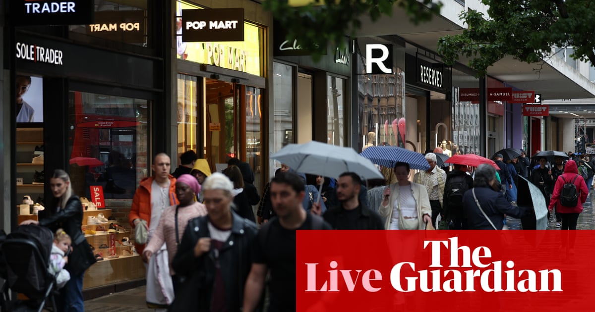 UK consumers in ‘a despondent mood’ ahead of the budget, as confidence dips – business live | Business