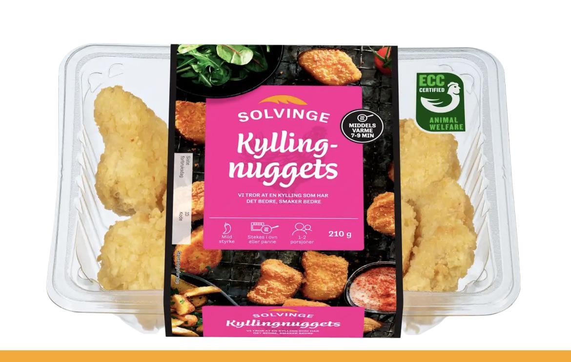 Are Solvinge Kylling-Nuggets pre-cooked?