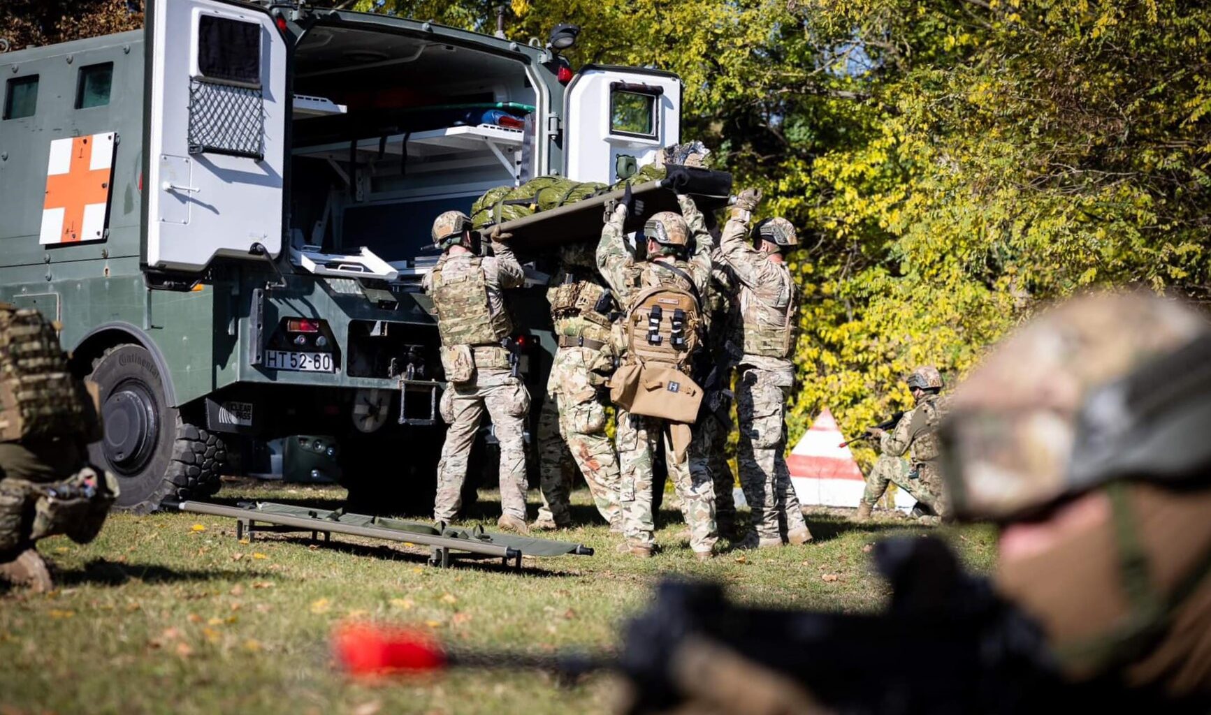 Präsentation des NATO-Exzellenzzentrum für Wehrmedizin in Ungarn