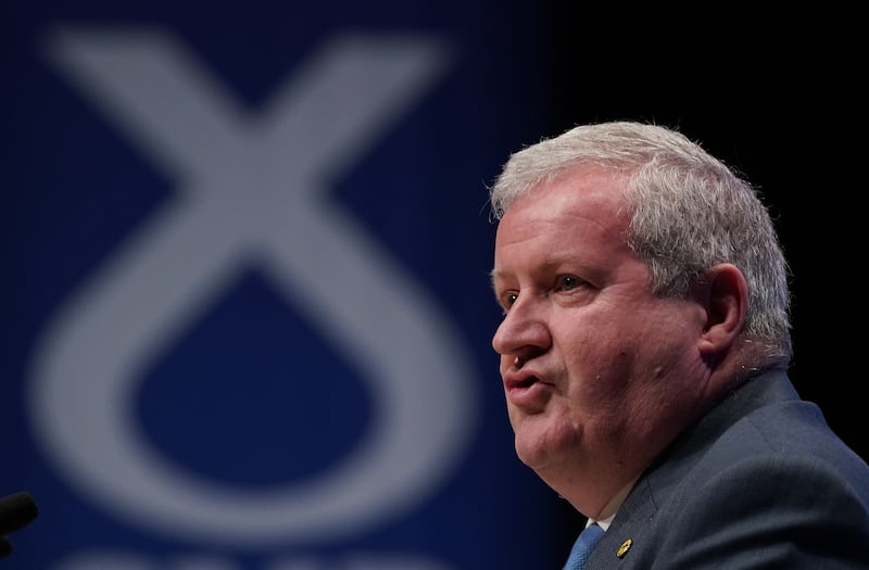 Former SNP Westminster leader Ian Blackford has said there was no one else who could lead the SNP in a cautious backing of John Swinney