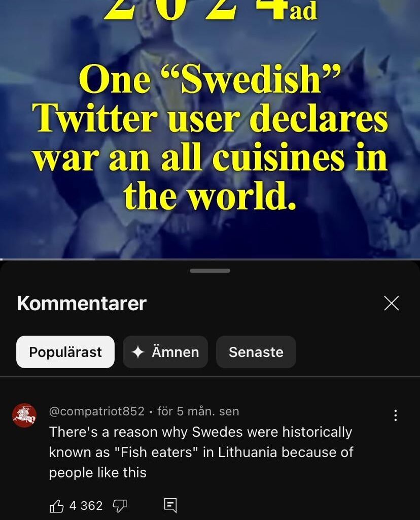 Swede here. Is this true?