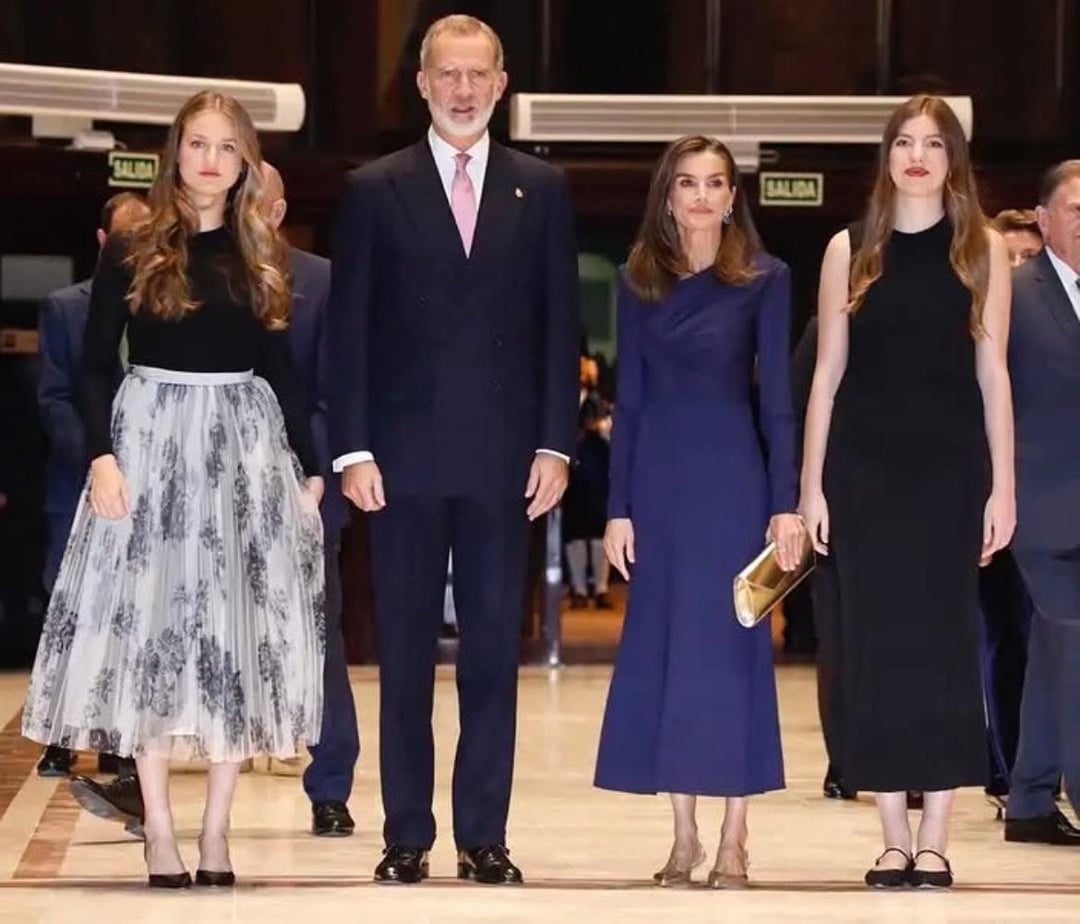 The Spanish Royal Family presides over the XXXII Princess of Asturias Awards Concert 2024.