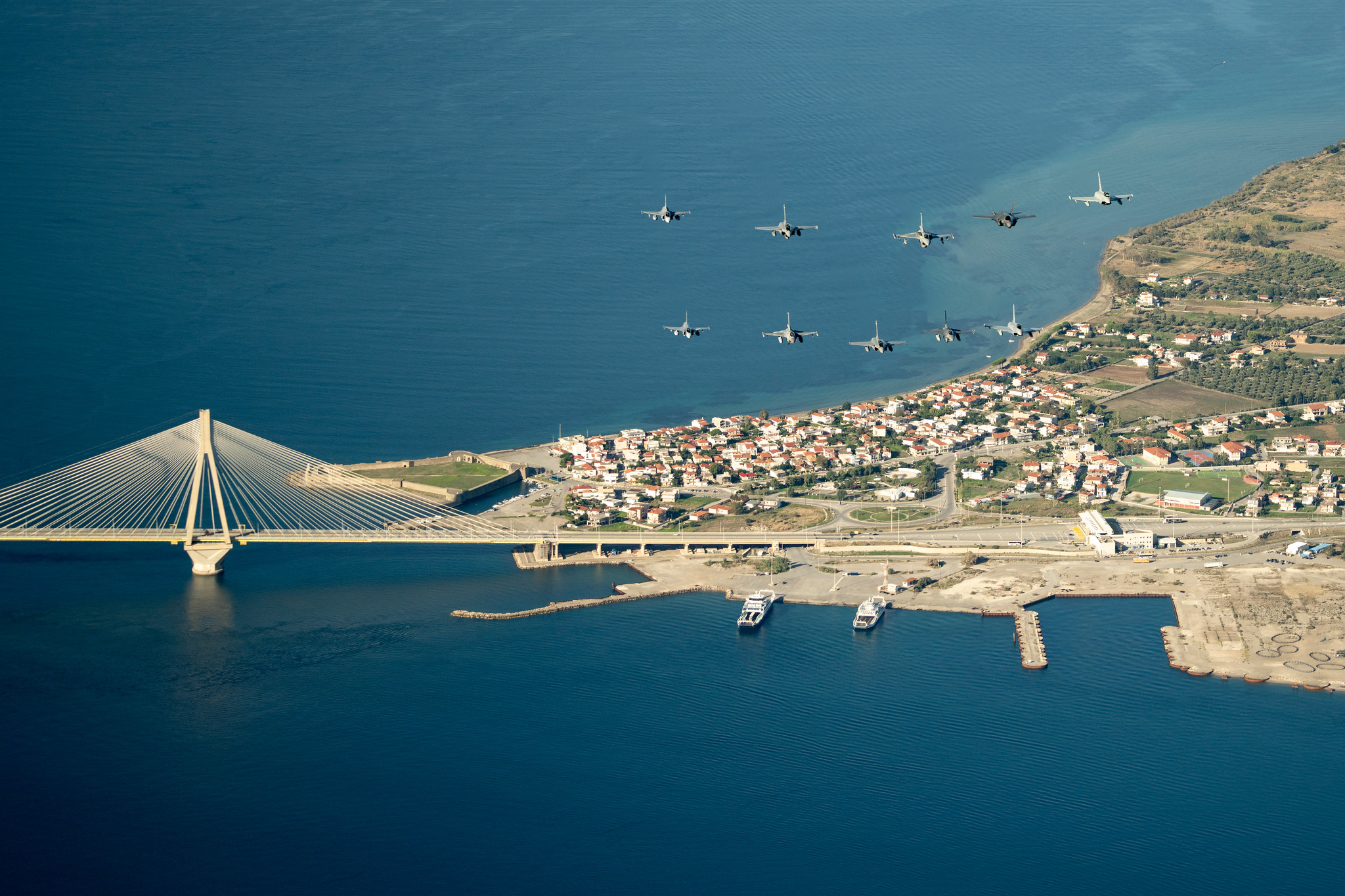 Hungarian Fighter Jets Soar with Allies over Greece