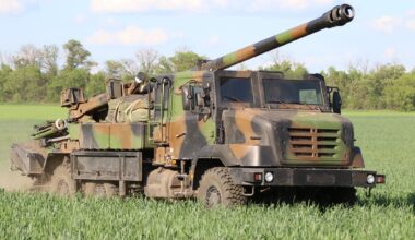 Belgium plans to donate three Caesar self-propelled howitzers to Ukraine