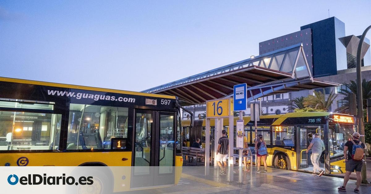 El Cabildo de Gran Canaria fija unos servicios mínimos del 50% en las guaguas por la huelga de conductores