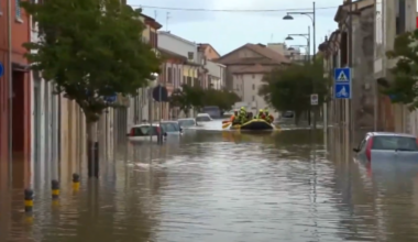 Italy and France hit by severe Flooding after heavy Rain