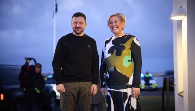 Zelensky meets with Iceland’s president in Reykjavik