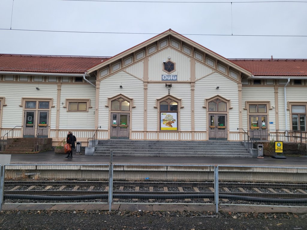 The train station in Oulu, Finland seen on September 15, 2024 | Photo: Benjamin Bathke/InfoMigrants