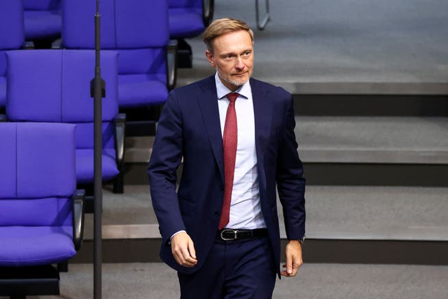 FDP-Chef Christian Lindner ist als Finanzminister für den Haushaltsentwurf des Bundes zuständig.