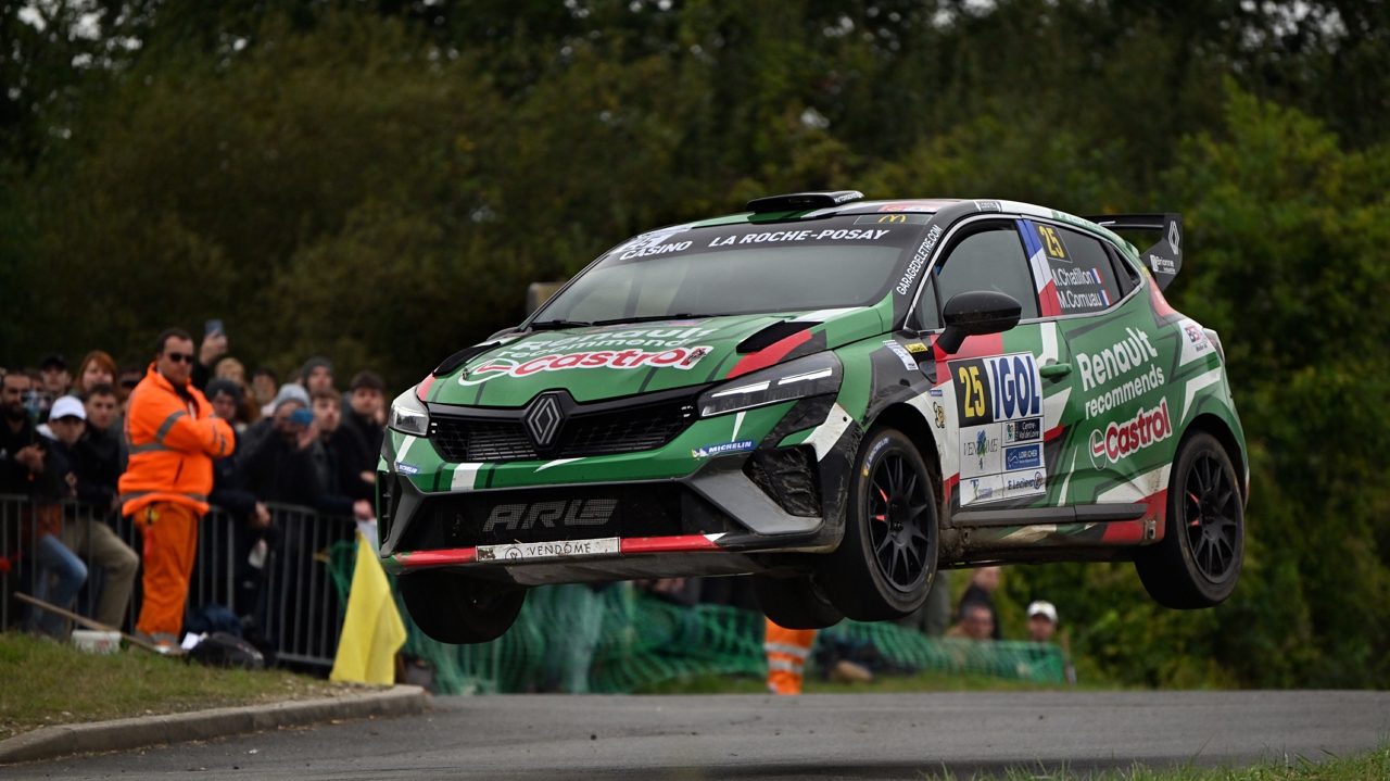 Le Châtelleraudais Mattéo Chatillon brille sur le rallye d’Europe centrale