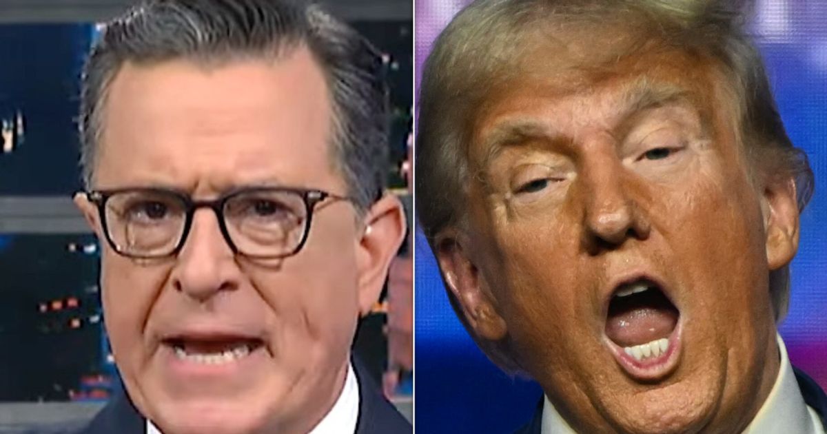 Stephen Colbert Spots Nazi Parallel In Trump's New Obsession