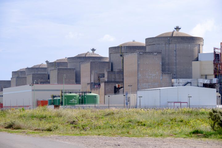 A view of the Gravelines Nuclear Power Station in Gravelines, Nord, France. With a surface area of the nuclear site of 150 hectares and a total of 5,460 MWe net of installed power, it was one of the top 10 nuclear power plants in the world in 2022. The Gravelines nuclear power plant has 6 pressurized water reactors of 900 MWe. In 2022, it produced 28.2 TWh of low-CO2 electricity, which covers the equivalent of the needs of 61% of the annual electricity consumption of Hauts-de-France.