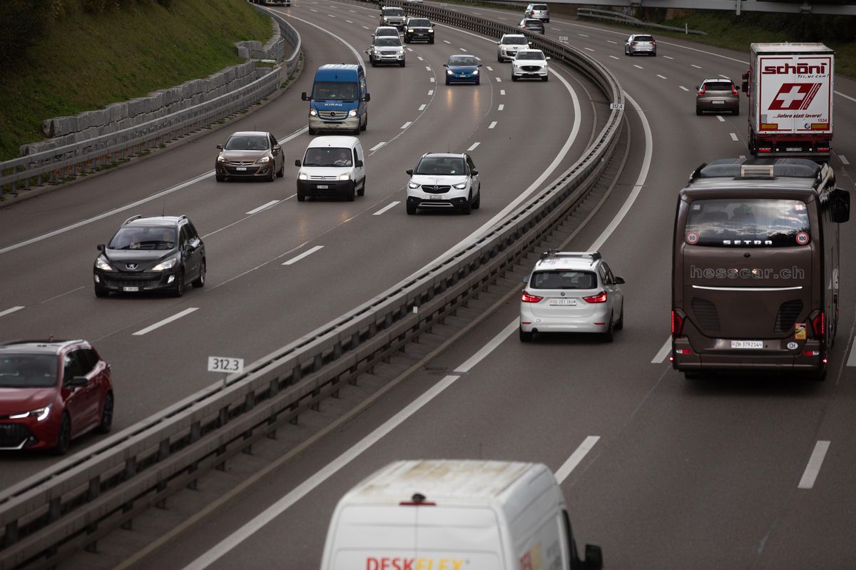 Autobahnen sind die «sicherste Strasseninfrastruktur». Autobahn A4 bei Effretikon ZH.