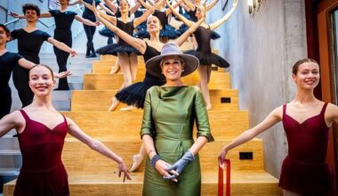 Queen Maxima Opens the New Building of the National Ballet Academy