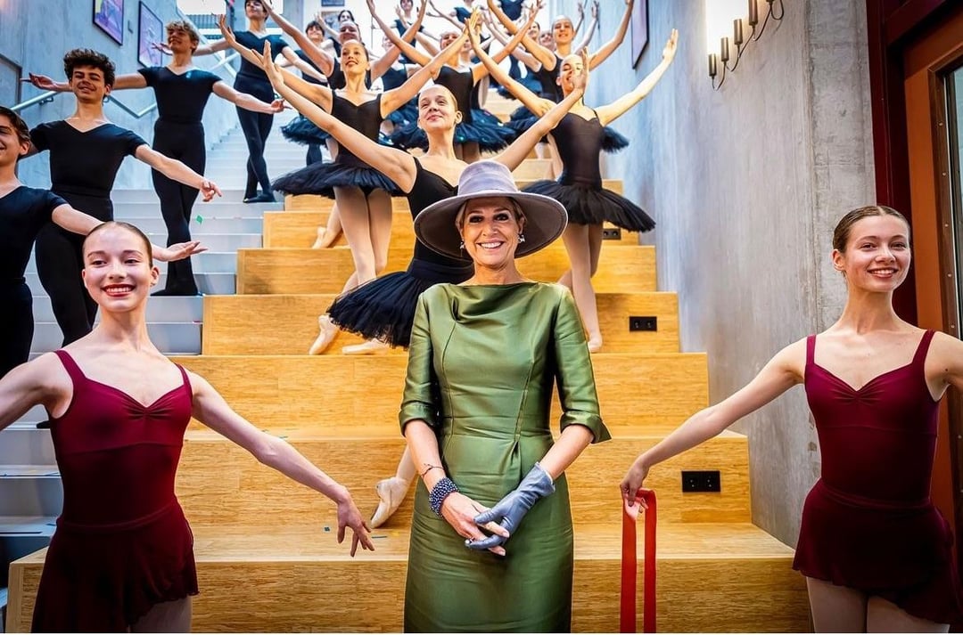 Queen Maxima Opens the New Building of the National Ballet Academy