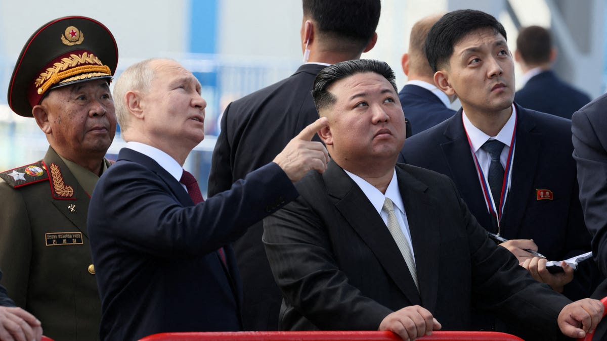 North Korean troops are in Russia, Austin confirms.