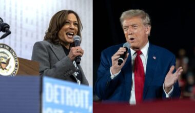 Trump, Harris polls; Beyoncé to perform