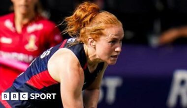 Sarah Jones in action for GB this year