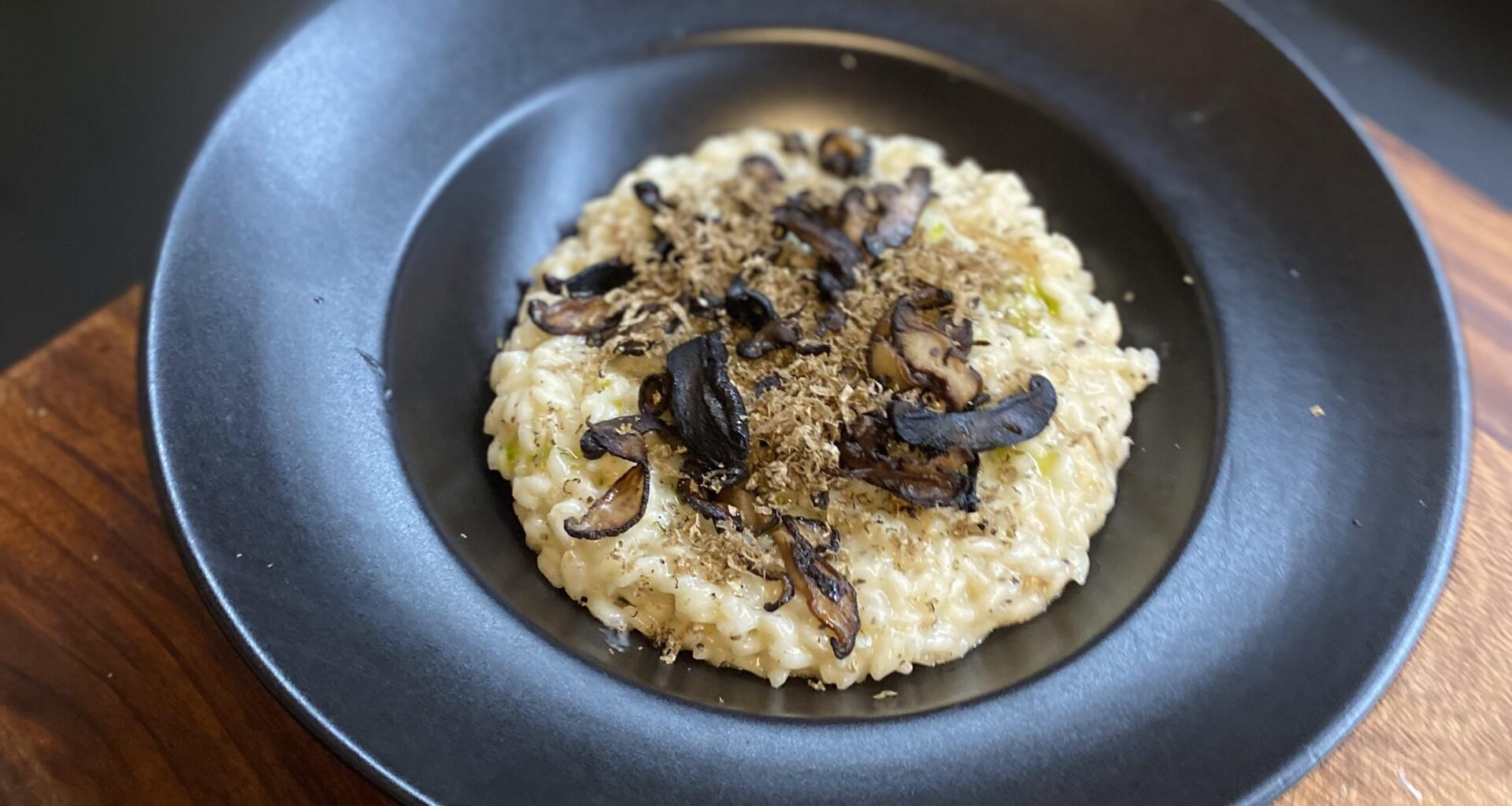 [homemade]Mushroom Risotto with shaved truffles