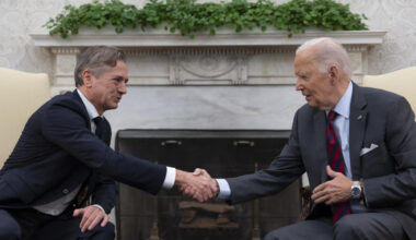 Biden heaps praise on Slovenia PM for aiding release of Americans in major US-Russia prisoner swap