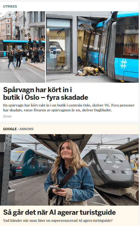 Vi är inte redo för AI-drivna spårvagnar