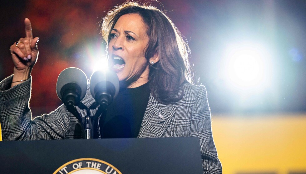 SLITER PÅ MÅLINGENE: Kamala Harris begynte bra, men har mistet forspranget på meningsmålingene. Foto: Brandon Bell/Getty Images