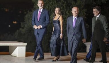 Spain's King and Queen Attend the 2024 Planeta Novel Prize Ceremony